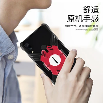 Junak Serije Coque za Xiaomi Redmi Opomba 7 Primeru Kovinski Penel Odbijača Kritje Za Xiaomi Mi 9 8 Explorer Black Shark 2 Telefon Primeru Capa