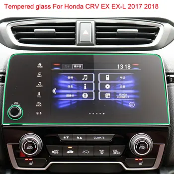 Kaljeno Steklo film Za Honda CRV EX EX-L 2017 2018 GPS Zaslon patron, Avto dodatki
