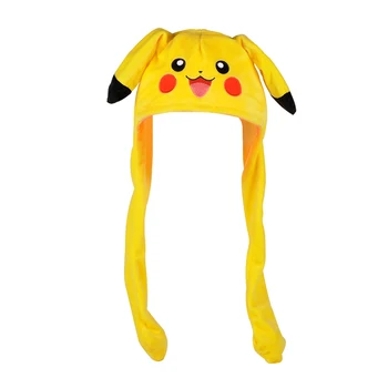 Kawaii Pikachus plišastih igrač nahrbtnik Anime Polnjene lutka šolsko torbo Okraski klobuk Rojstni dan Božična darila za otroka punco
