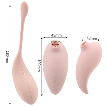 Klitoris Sesanju Vibrator Jajce Masaža Klitoris Stimulator Nastavek Bedak Z Vibriranjem Hlačne Vibrator Daljinsko Muco Lizanje Igrače Za Ženske