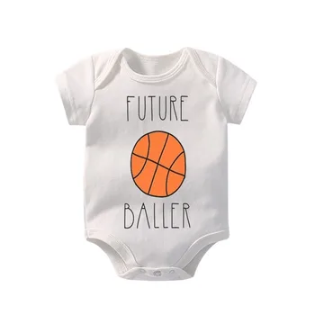 Košarka Baby Bodysuit Prihodnosti Baller Šport, Baby Otroška Oblačila Baby Tuš Darilo