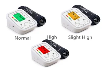 Kri Pritiski Samodejno Digitalno Nadlaket Krvni Tlak Monitor Tonometer Meter Pralni Medicinske Opreme Sphygmomanometer