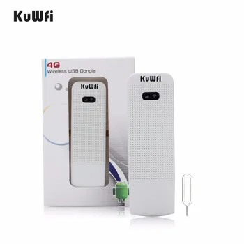 KuWFi 4G LTE Modem 3G/4G USB Ključ Mini Žep Mobilni Wifi dostopne točke Odklenjena Potovanja Avto-Wifi Usmerjevalnik Z Režo za Kartico Sim