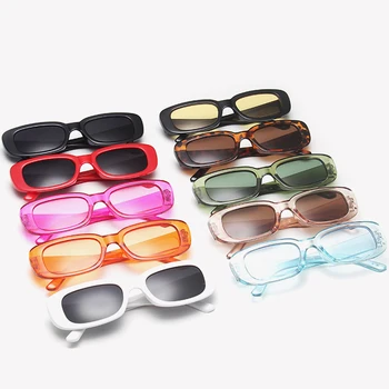 LeonLion Pravokotnik Ovalne Sunglasse Ženske 2021 Letnik Očala Ženske/Moški Kvadratnih Retro Očala Ženske Luksuzni Gafas De Sol Hombre