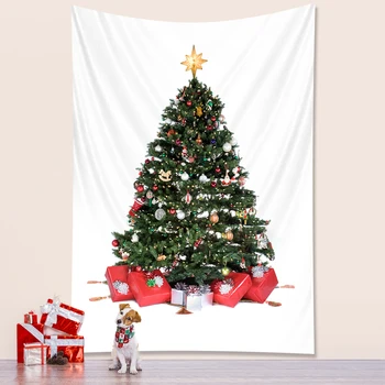 Lepo Božično drevo spalnica dekoracijo doma Novo Leto stranka velikosti Tapiserija Steno, Tapiserija, Bohemian dekorativni vzmetnice