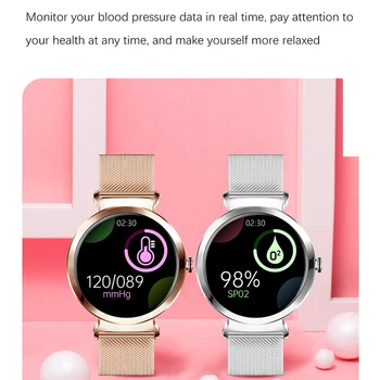 LIGE Ženske Pametno Gledati Srčnega utripa, Krvnega Tlaka, Spremljanje Ženske ure Šport Nepremočljiva Smartwatch za Android iOS Telefon