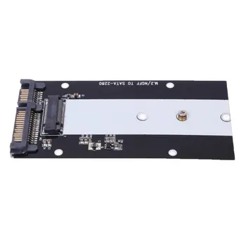 M. 2 NGFF, da SATA III SSD ssd Riser Card Podpora 2230/2242/2260/2280 M. 2 SSD polje SSD vmesniško kartico
