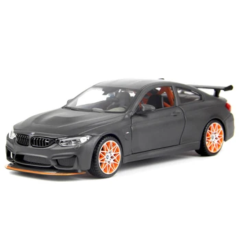 Maisto 1:24 BMW M4 GTS črni športni avto spremenjen analogni zlitine modela avtomobila zbirka darilo igrača die-cast model darilo