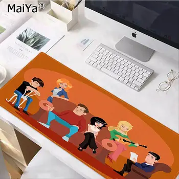 Maiya V Zalogi prijatelji TV Oddaje Naravne Gume Gaming mousepad Desk Mat Gume PC Gaming Računalnik mousepad