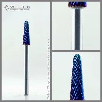 Membrana Malo - Srednje (M-113101) - Modra Nano Premaz - WILSON Volframov Karbid Nohtov Malo Za Manikuro, Električne Dril