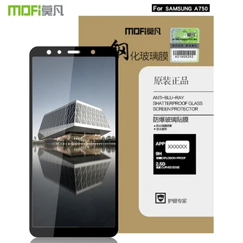 MOFi steklo, kaljeno polno kritje screen protector For Samsung Galaxy A7 2018 A750 A750F steklo plus zaščitna folija zaščito film