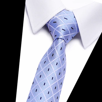 Moške Kravate, 8 cm vezi Prugasta Svile Neckties Moški Modni Jacquardske Poslovni moške Poročne obleke luksuzni široko kravato