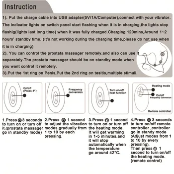 Moški z vibriranjem Prostate Massager Igrače z Brezžično Daljinsko Dvojno Tesnilo Butt Plug,10 Stimulacije Načini Nositi spodnje Hlačke Masaža Naprave