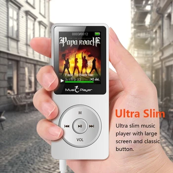 MP3 Predvajalnik s slušalke vgrajen Zvočnik 32gb 8gb pomnilnika z 1,8-Palčni Zaslon lahko igrajo 100h Prenosni Brezizgubni zvočni Walkman