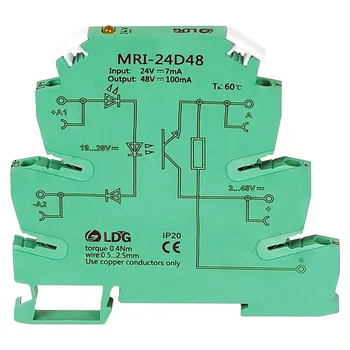 Mri-24d48 optocoupler rele 24V optocoupler rele optocoupler izolacije modul ultra tanek