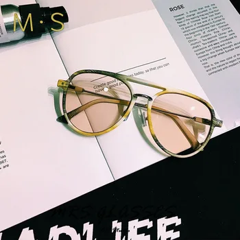 MS Branje Moških Očala Retro Moda Presbyopia Očala Kratkovidna Objektiv Okvir oculos de grau Za Ženske