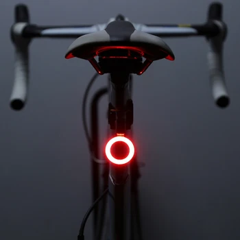 Multi Razsvetljavo Načini Kolo Svetlobe USB Charge Kolo Led Bliskavica Rep Zadaj Kolesa, Luči za Gore Bike Sedežna