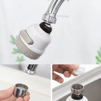 Nastavljiv Pressurizing Za Varčevanje Z Vodo DeviceSwivel Za Varčevanje Z Vodo Kuhinja Tapnite Brizganjem Sprinkler Spray Vrtljiva Pipa