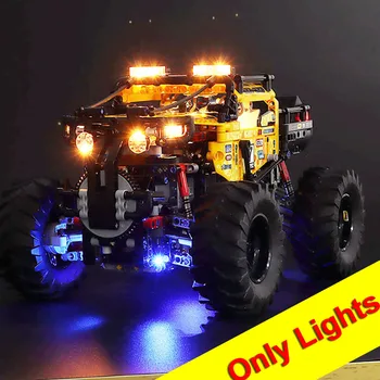 (NE Vključuje Model)BriksMax Led Light Up Kit Za Tehnika 4X4 X-treme Off-Roader Osvetlitev Nastavite 42099