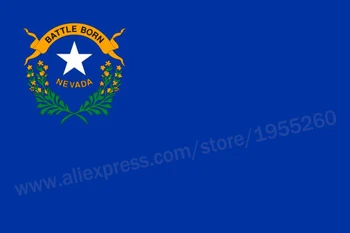 Nevada Zastavo 3 x 5 FT 90 x 150 cm državah ZDA Zastave Transparenti