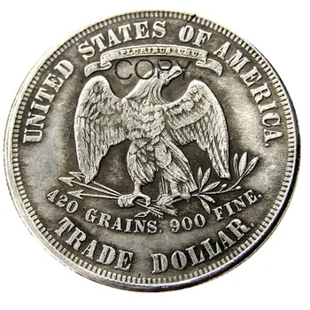 NIZ Trgovine Dolar 1873-1885 26PCS Različnih Kovnice kopijo Kovancev Silver Plated
