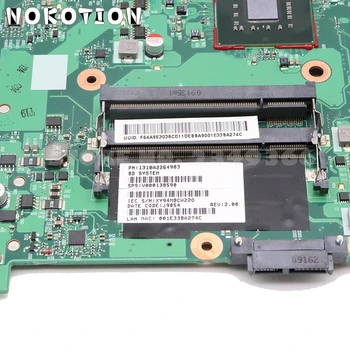 NOKOTION V000138730 6050A2264901-MB-A02 za TOSHIBA Satellite L300 L305 Prenosni računalnik z matično ploščo GL40 DDR2 Prosti cpu