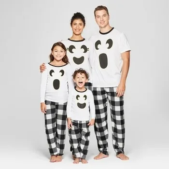 Nova Božič Družinski Pižamo Nastavite Srečen Starš-otrok Oblačila Obleko Domov Sleepwear Dojenček, Otrok, Oče, Mama Ujemanje Družino Obleke 2020