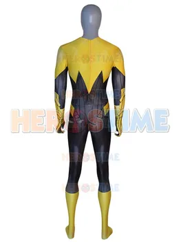Nova Rumena Luč, Cosplay Kostum 3D Tiskanih Visoke Kakovosti Spandex Zentai Bodysuit Halloween Kostum Za Odrasle/Otroci/Custom Made