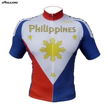 Nove Klasične Filipini Zastavo Reprezentance Maillot Kolesarski Dres Po Meri Orolling Vrhovi