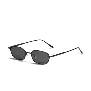 Nove Ženske Retro Klasična Kvadratnih sončna Očala ženske 2020 Moški Ženske luksuzni odtenki Letnik Majhen kovinski okvir za Očala UV400
