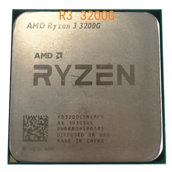 NOVI AMD Ryzen 3 3200G R3 3200G 3,6 GHz Quad-Core Quad-hilo 65W CPU procesador L3 = 4M amenchufe AM4 greh ventilador