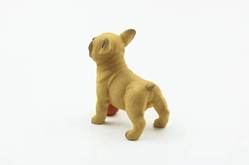 Novi francoski Buldog Model Brca Majhen Boj Simulacija Živali Pes Čoln-vgrajeni Model Figurice Miniature Dekoracijo Obrti
