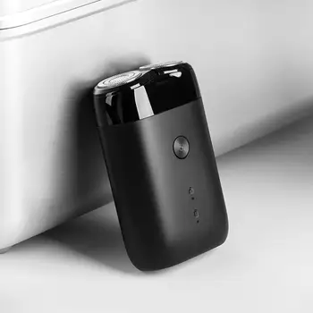 Novo 2019 Xiaomi Mijia Električni Brivnik 2 Plavajoče Glave Prenosni Nepremočljiva Britev Brivniki USB Polnilne Jekla Moški