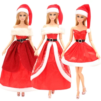 Novo Handmand 3 Lutka Postavke/set lutke, dodatki za Božič obleko naša generacija Doclothes za barbie, Igre najboljše DIY Darilo za otroke