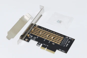 NOVO kartico PCI-E PCI Express 3.0 X4, da NVMe M. 2 M KLJUČ NGFF PCIE SSD M2 Riser Card Adapter za Podporo 2230 2242 2260 2280 Velikost NVMe M. 2 SSD