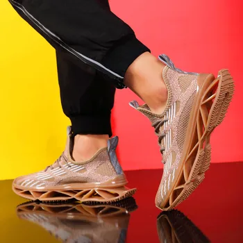 Novo mens Rezilo dihanje, ki plujejo pod tkane čevlji dihanje očesa moških priložnostne čevlji velikosti čevlji Feminino Zapatos non-slip