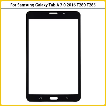 Novo T280 zaslon na Dotik Za Samsung Galaxy Tab A 7.0 2016 SM-T280 SM-T285 T285, Zaslon na Dotik, Plošča Računalnike Senzorja Lcd Spredaj Steklo