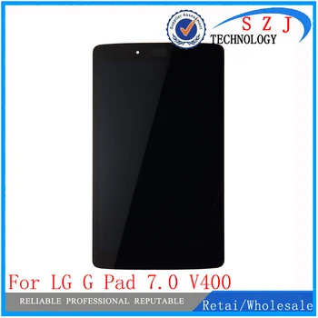 Novo Za LG G Pad 7.0 V400 LCD-Zaslon, Zaslon na Dotik, Računalnike z Senzor Plošči Tabličnega Skupščine LD070WX7 V400 Zaslona Brezplačno Ladja