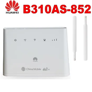 Odklenjena Huawei B310As-852 FDD-900/1800/2600Mhz TDD-1900/2300/2500/2600Mhz LTE 150Mbps Usmerjevalnik +2 Antena