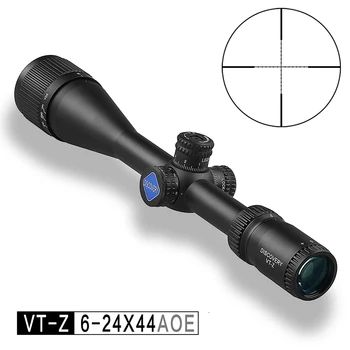 ODKRITJE VT-Z 6-24x44 AOE lov Riflescope z Mil Dot Reticle pridejo z brezplačnimi področje obroči