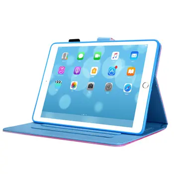 Ohišje za iPad 10.2 2020 2019 Tablet Funda Risanka Stojalo PU Usnje Primerih za iPad 8. 7. Generacije Smart Cover za iPad 10.2