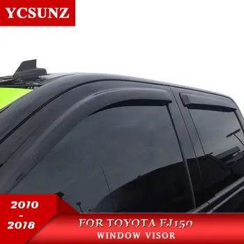 Okno vizir za Toyota Fj150 2010-2018 strani okna ter dež stražar za Toyota 150 LC150 2010-2018 avto dodatki YCSUNZ
