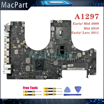 Original Preizkušen A1297 Motherboard 820-2610-A/B 820-2849-A 820-2914-B za Macbook Pro 17