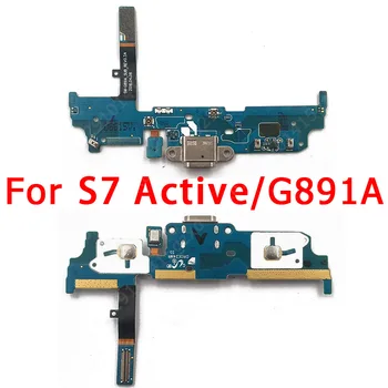 Original USB Charge Odbor za Samsung Galaxy S7 Rob Polnjenje Vrata Za G935F PCB Priključek Flex Kabel Nadomestni Rezervni Deli