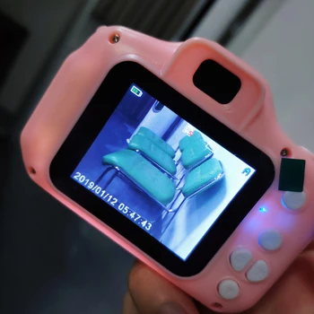 Otroci Mini Kamera Otroci Izobraževalne Igrače za Otroke Baby Darila za Rojstni dan Darilo Digitalni Fotoaparat ločljivosti 1080P Projekcija Video Kamera