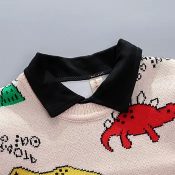 Otrok Bombaž Oblačila Baby Boy Pomlad Jesen Predalčni Majice s kratkimi rokavi pulover Telovnik Hlače 3Pcs/nastavi Dojenčkov, Otrok, Moda Malčka določa