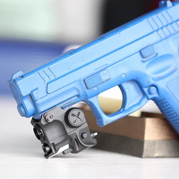 Pištolo Mini Light Gun LED Taktično Orožje Svetlobe, Airsoft Vojaške Lov Svetilka Za Glock samoobrambe Laser