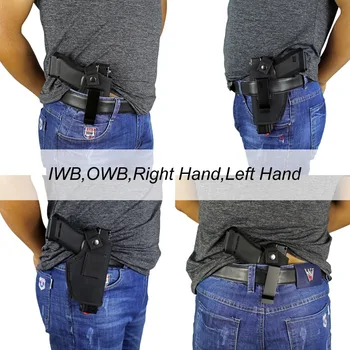 Pištolo Tulec, Taktično IWB OWB Skriti Nosijo Tulec za Desno in Levo Roko Pripravi Ustreza Subcompact za Velike Pištole