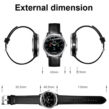 PPG+EKG elektronski ročno uro šport pametnih moških watch šport načini Srčnega utripa, krvnega tlaka Android pametne ure za človeka