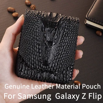 Pravega Usnja za Samsung Galaxy Ž Flip Case Etui, Zaščitna Torbica za Motorola Razr 5G Primeru Torbica za Pribor, Vreča SM-F700F Primeru